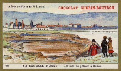 Im russischen Kaukasus - die Öllachen von Baku von French School