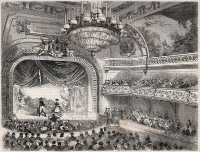 Einweihung des Theaters der Stadt Vichy am 2. Juli von French School
