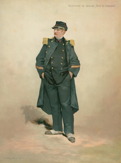 Marineinfanterie, Urlaubsuniform von French School