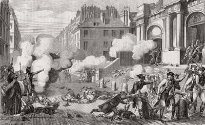 Aufstand am 13. Vendemiaire, Jahr IV, 5. Oktober 1795, aus 