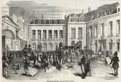 Interieur de la grande cour de l
