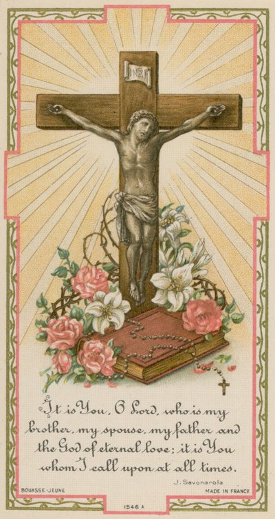 Du, o Herr, bist mein Bruder, mein Bräutigam, mein Vater und der Gott der ewigen Liebe; dich rufe ich zu jeder Zeit an von French School