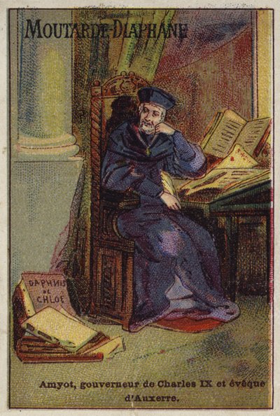 Jacques Amyot, französischer Renaissance-Schriftsteller und Übersetzer und Bischof von Auxerre von French School
