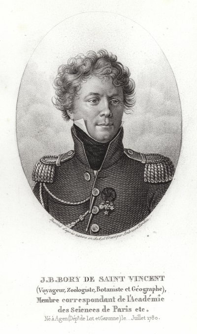 Jean-Baptiste Bory de Saint-Vincent von French School