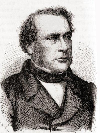 Jean-Baptiste Joseph Dieudonné Boussingault, aus Les Merveilles de la Science, veröffentlicht ca. 1870 von French School