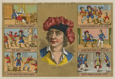 Jean Bart, französischer Marinekommandant und Freibeuter von French School