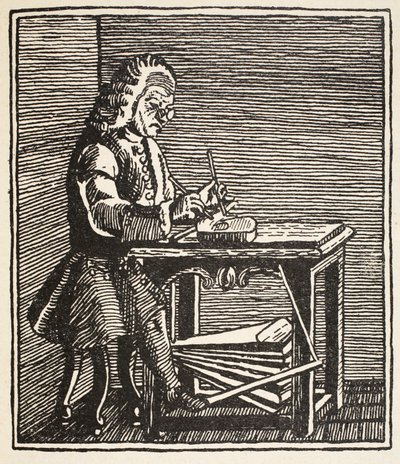 Jean Ruaux, Kopie von Boris Mestchersky, Illustration aus Histoire de la Nation Francaise, Sciences, Bände I & II, von Gabriel Hanotaux, 1924 von French School
