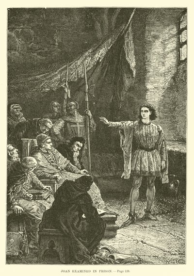 Johann im Gefängnis verhört von French School