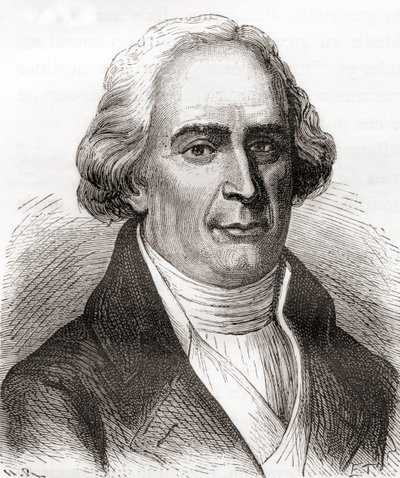 Joseph-Michel Montgolfier, aus Les Merveilles de la Science, veröffentlicht um 1870 (Gravur) von French School