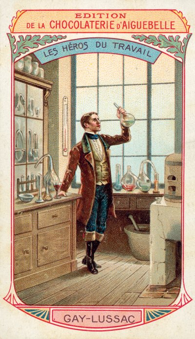 Joseph Louis Gay-Lussac, französischer Chemiker und Physiker von French School