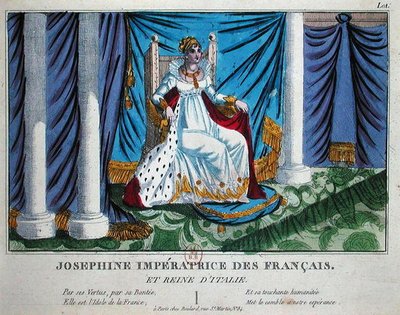 Josephine (1763-1814) Kaiserin der Franzosen und Königin von Italien von French School