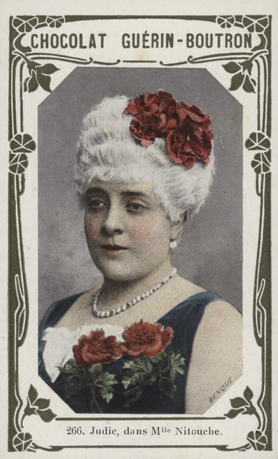 Judic in Madame Nitouche von French School