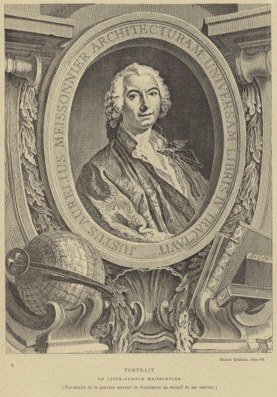 Juste-Aurele Meissonnier, französischer Goldschmied, Künstler, Architekt und Möbeldesigner von French School