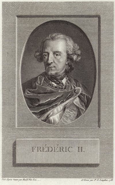 König Friedrich II. von Preußen von French School