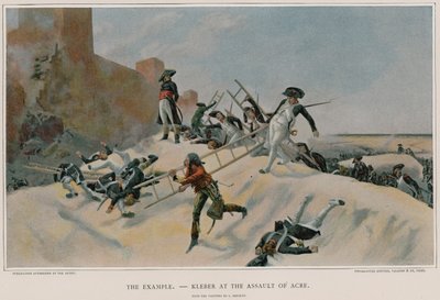 Kleber beim Angriff auf Acre von French School