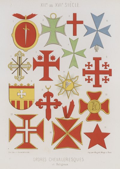 Ritter- und religiöse Orden von French School