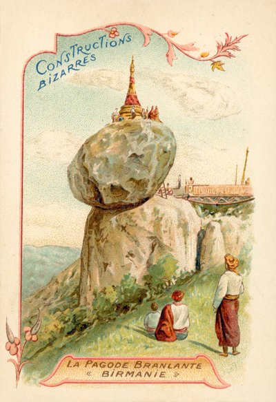 Kyaiktiyo-Pagode, Burma von French School