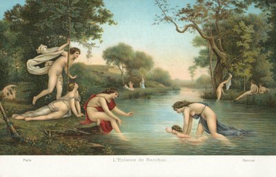 Die Kindheit des Bacchus von French School