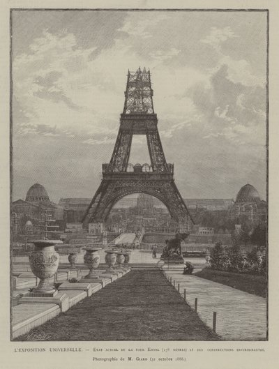 Die Weltausstellung, Aktueller Zustand des Eiffelturms von French School