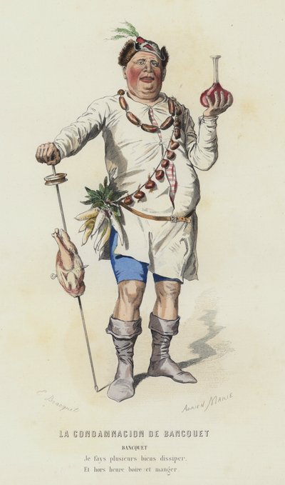 La Condamnacion De Bancquet von French School
