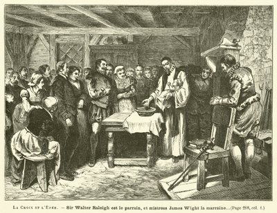 Das Kreuz und das Schwert von French School