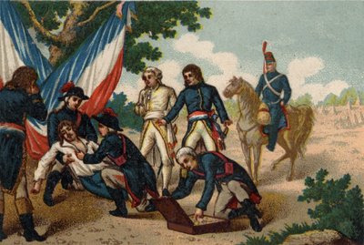 Der Tod des Generals Marceau (François-Séverin Desgraviers Marceau) von French School