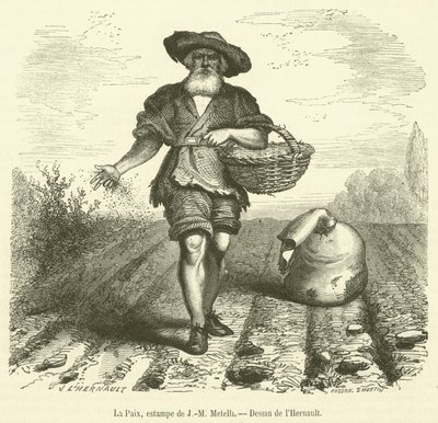 Der Frieden (Gravur) von French School