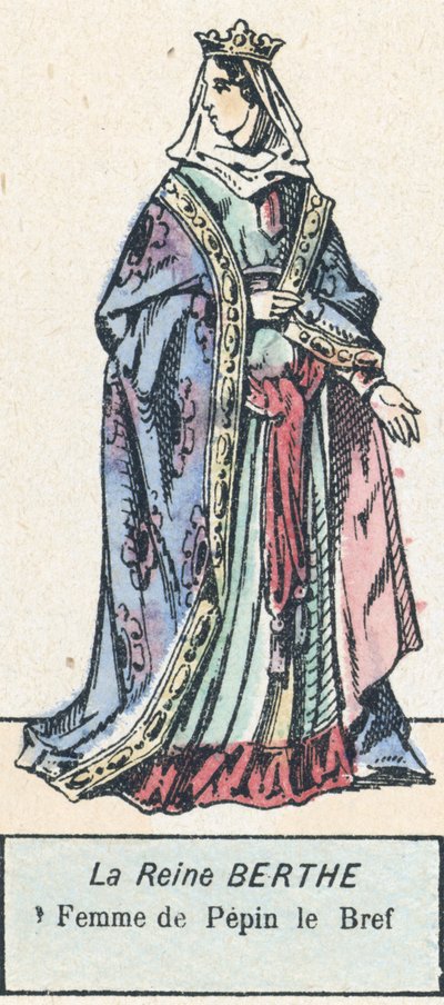 Königin Bertha, Frau von Pippin dem Kurzen von French School