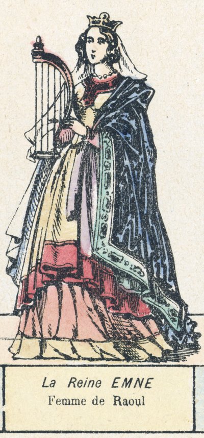 Königin Emne, Frau von Raoul von French School