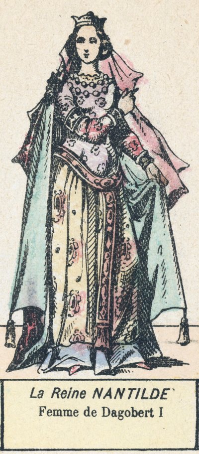 Königin Nantilde, Frau von Dagobert I. von French School