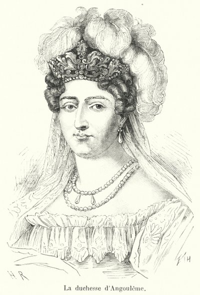 Die Herzogin von Angoulême von French School