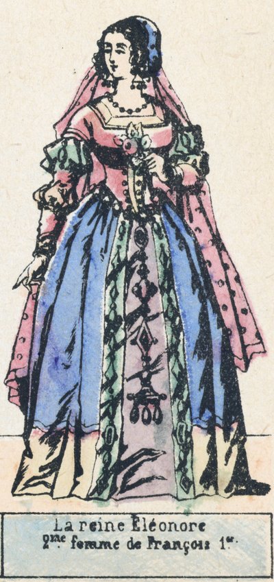 Königin Eleonore, zweite Frau von Franz I von French School