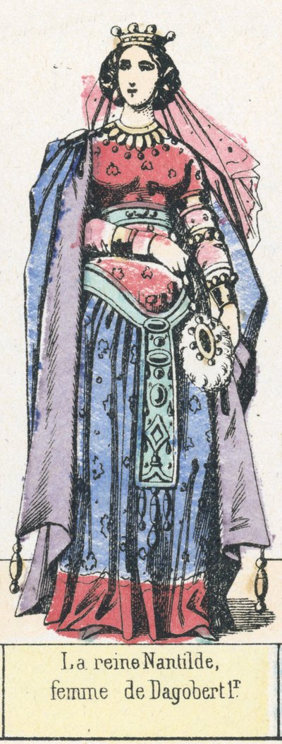 Königin Nantilde, Frau von Dagobert I. von French School