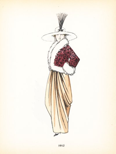 Damenmode, 1912 von French School