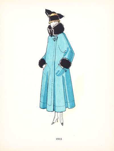 Damenmode, 1915 von French School