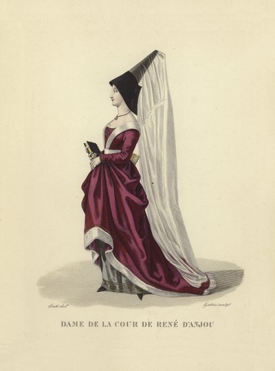 Dame am Hof von René von Anjou von French School