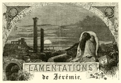 Klagelieder Jeremias von French School