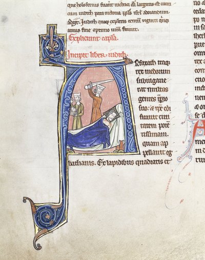 Großes historisiertes Initial 