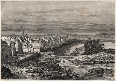 Das Arsenal in Paris unter Heinrich IV. im 17. Jahrhundert - Gravur aus 