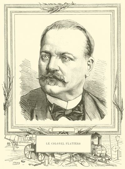 Le Colonel Flatters von French School