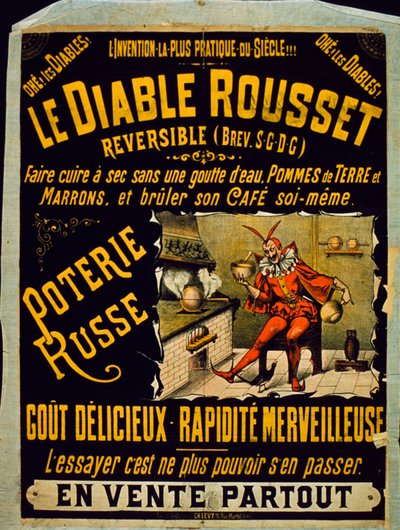 Le Diable Rousset Poster von French School