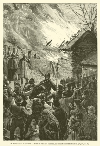 Das Martyrium Irlands von French School