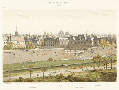 Palais Cardinal, 1634 von French School