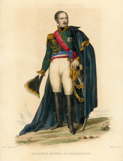 Prinz Eugen von Beauharnais von French School