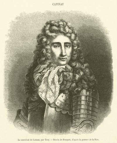 Der Marschall von Catinat von French School