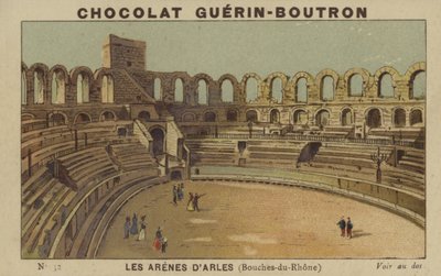 Die Arenen von Arles, Bouches-du-Rhone von French School
