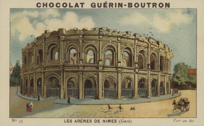 Die Arenen von Nimes, Gard von French School