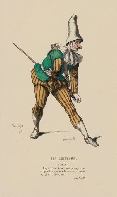 Die Zufriedenen, Nivelet von French School