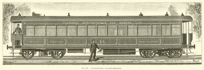 Die Schlafwagen, der Speisewagen von French School