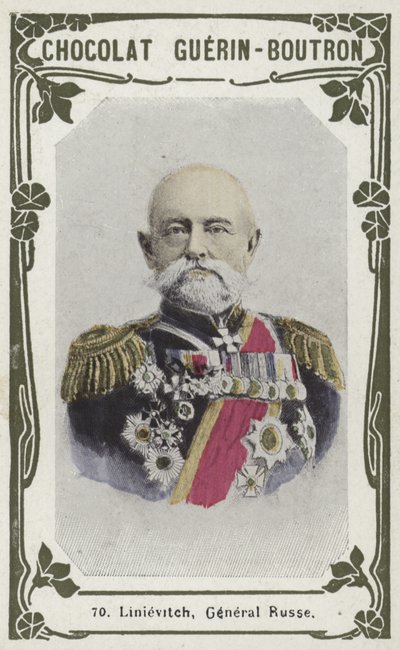 Linievitch, russischer General von French School